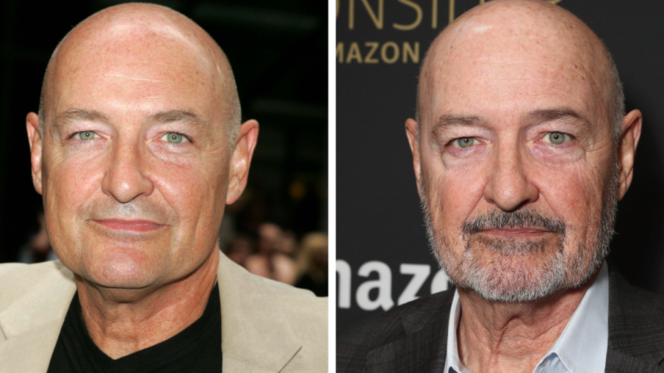 Terry O'Quinn Left: 2004; Right: 2017