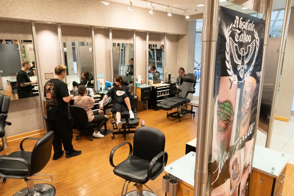 Absolute Tattoo West at West Ridge Mall opened this month to offer customers a second location.