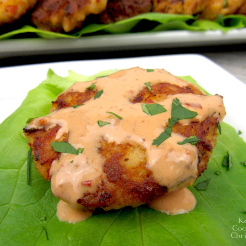 <p>Keto Cooking Christian</p><p>Salmon cakes get a flavorful kick of spice with homemade Bang Bang sauce added to the mix!</p><p><strong>Get the recipe: <a href="https://ketocookingchristian.com/bang-bang-salmon-cakes-keto-low-carb-gluten-free/" rel="nofollow noopener" target="_blank" data-ylk="slk:Bang Bang Salmon Cakes;elm:context_link;itc:0;sec:content-canvas" class="link rapid-noclick-resp">Bang Bang Salmon Cakes</a></strong></p>