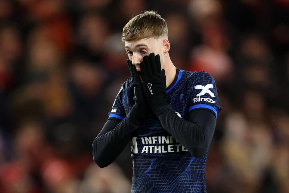 Middlesbrough’s goal came just moments after Palmer’s first miss (Getty Images)