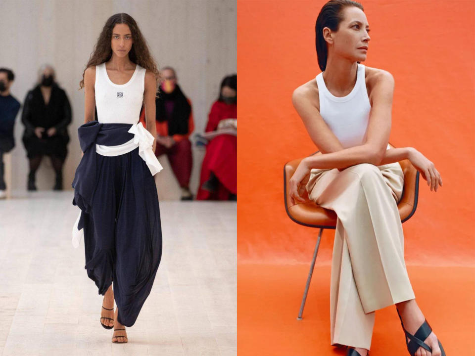 「白背心」成為年度時尚單品？回顧2022最受歡迎名牌單品之一：Prada賣$8,200、LOEWE白背心成熱搜單品第9位