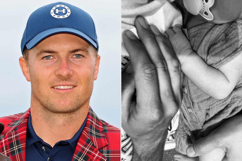 <p>Kevin C. Cox/Getty; Jordan Spieth/ Instagram</p> Jordan Spieth announced on Wednesday that he and wife Annie Verret welcomed a baby girl.