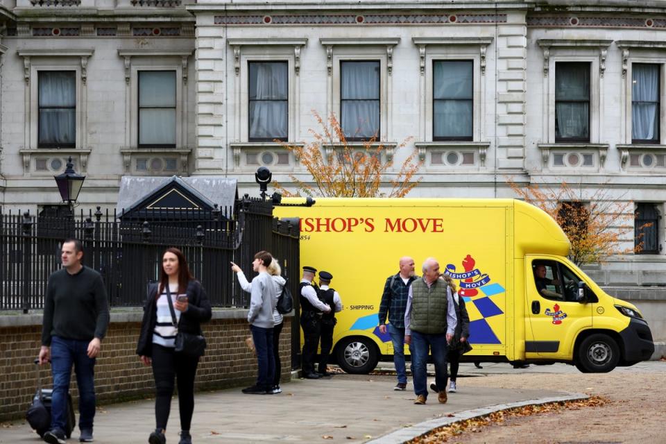 Rishi Sunak moved into Number 10 Downing Street (for the second time) in October 2022 (REUTERS)