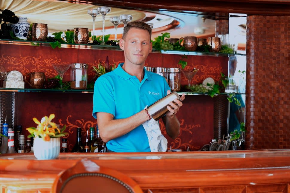 Fraser Olender on season 11 of Bravo's Below Deck