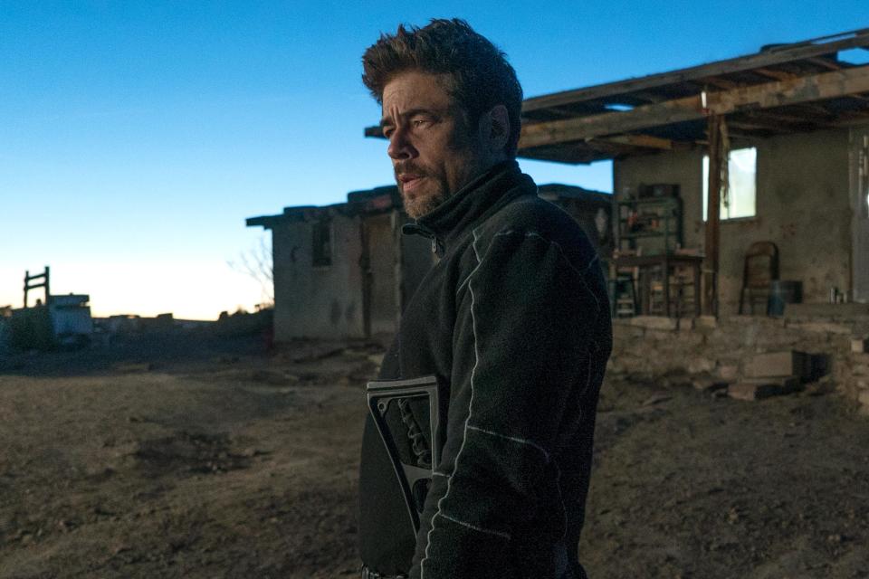 Benicio del Toro stars in Sicario 2: Soldado