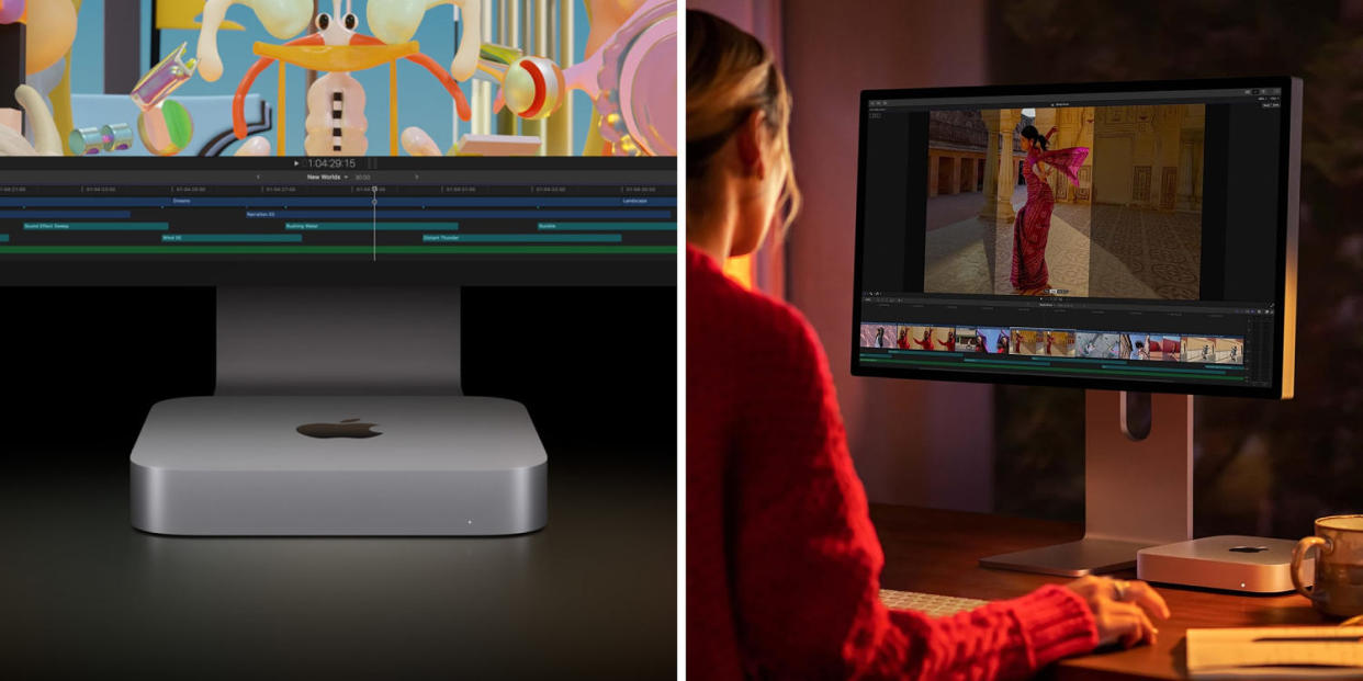 The Mac Mini is just as powerful as a MacBook Air at almost half the price. (Apple)