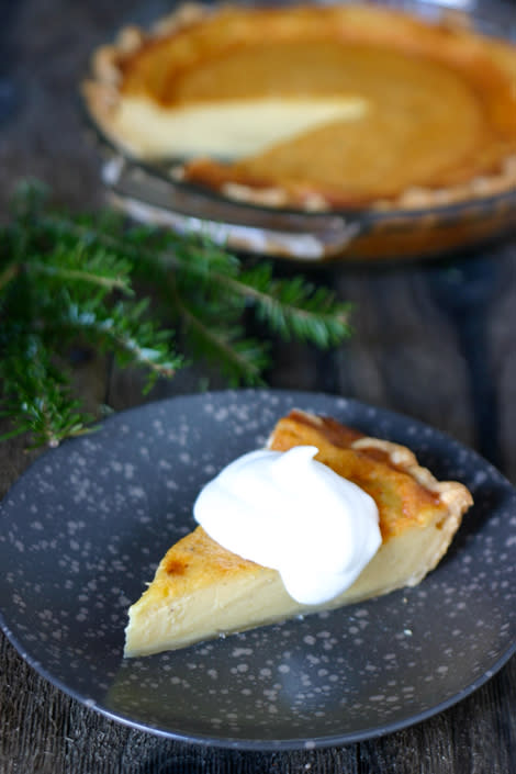 Eggnog Pie