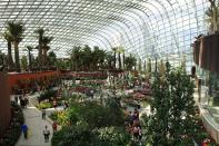 Flower dome (Photo: Gardens by the Bay)