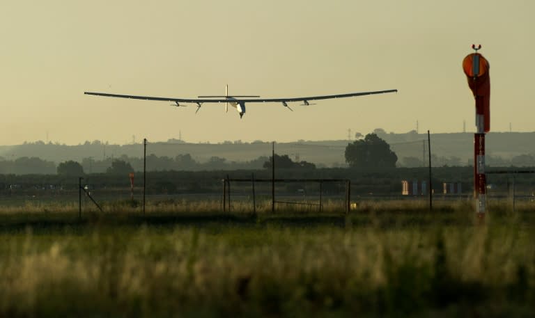 The solar powered plance will have covered 42,000-kilometres (26,097 miles) across four continents when it reaches Abu Dhabi