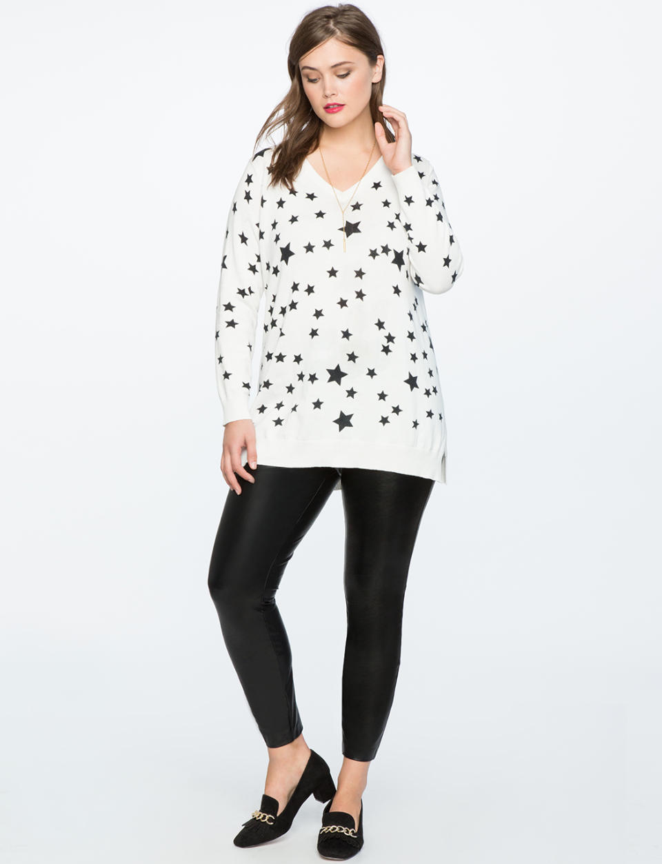 The Star-Printed Pullover