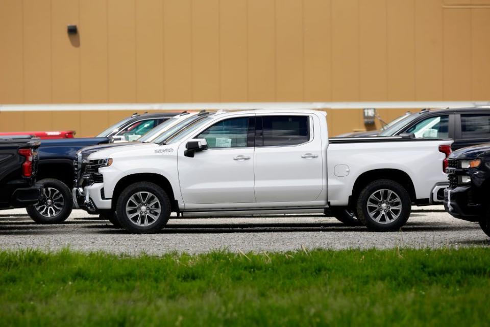 general motors ceo mary barra gives business update at fort wayne assembly plant