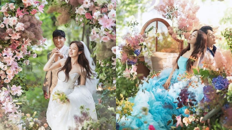 芝妍10日舉辦婚禮。（圖／Instagram／jiyeon2__）