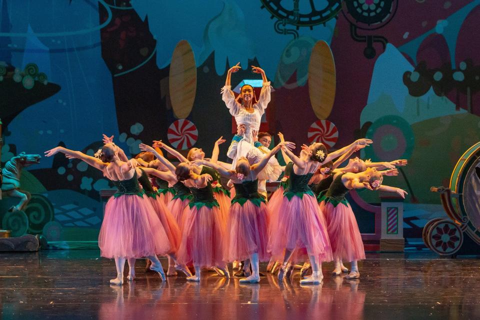 Oklahoma City Ballet performs "The Nutcracker" in 2021 at the Civic Center Music Hall.
