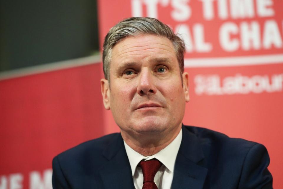 Labour Party leader Sir Keir Starmer (Jonathan Brady/PA) (PA Wire)