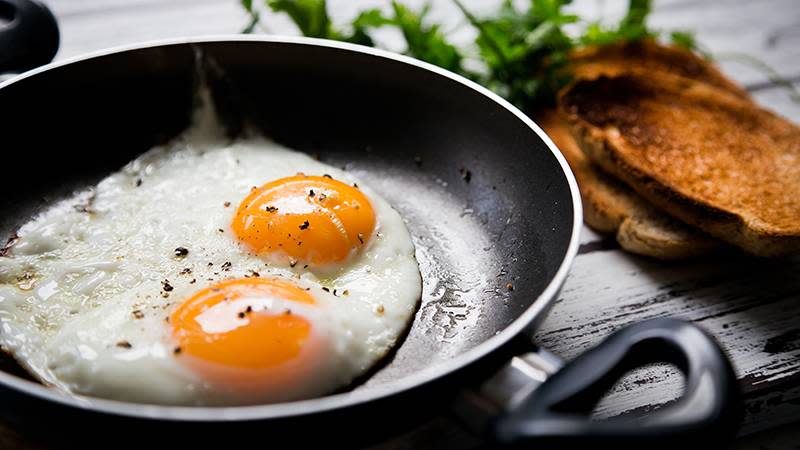 Sunny-Side Up Fried Eggs  Recipe - Rachael Ray Show