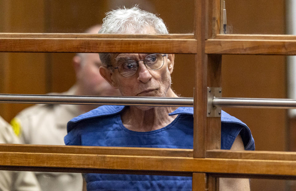 FILE - In this Sept. 19, 2019, file photo, Ed Buck appears in Los Angeles Superior Court in Los Angeles. A federal jury has convicted the wealthy donor to Democrats on charges he injected gay men with methamphetamine in drugs-for-sex fetish that led to two deaths and other overdoses. Buck was found guilty of all nine felony counts in federal court that could lead to a life sentence. (AP Photo/Damian Dovarganes, File)