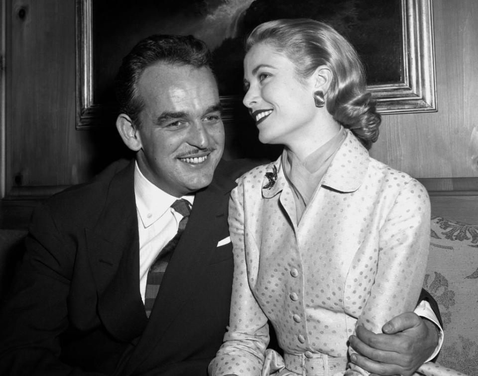 1956: Grace Kelly and Prince Rainier III