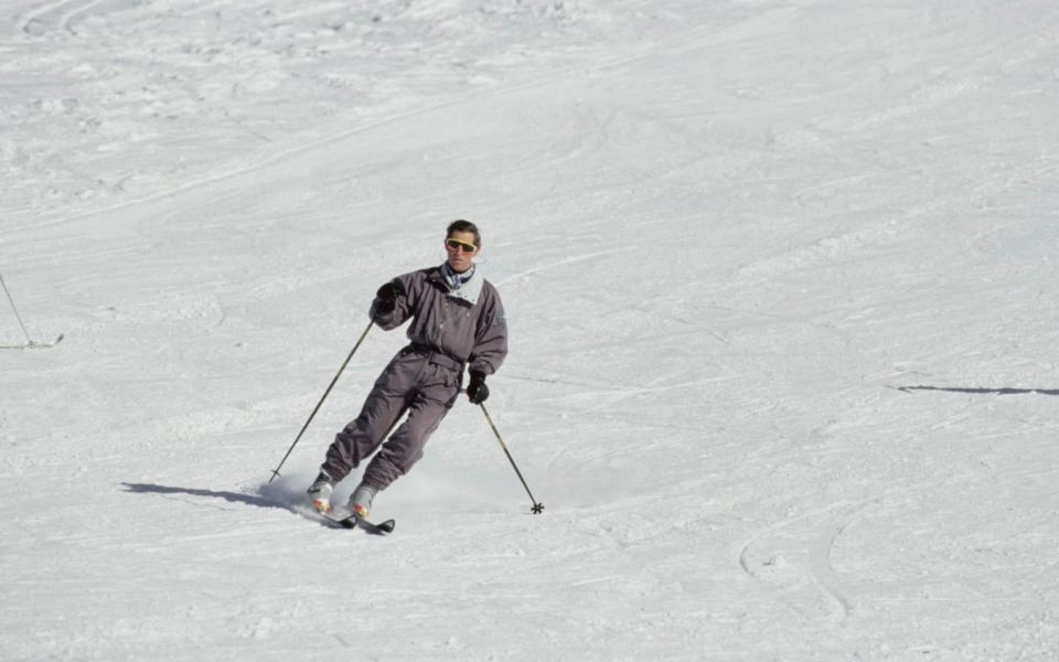 Skiing in Switzerland: His Majesty has skied for years and still takes to the slopes at 74 - Getty
