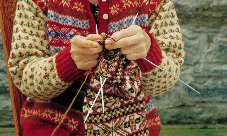 Knitting holiday Shetland