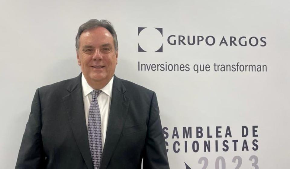 Jorge Mario Velásquez, presidente de Grupo Argos, habló de los proyectos de la empresa para 2023. Foto: Valora Analitik.