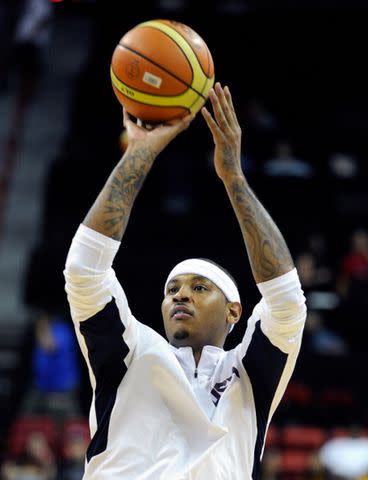 © David Becker / Getty Images Carmelo Anthony