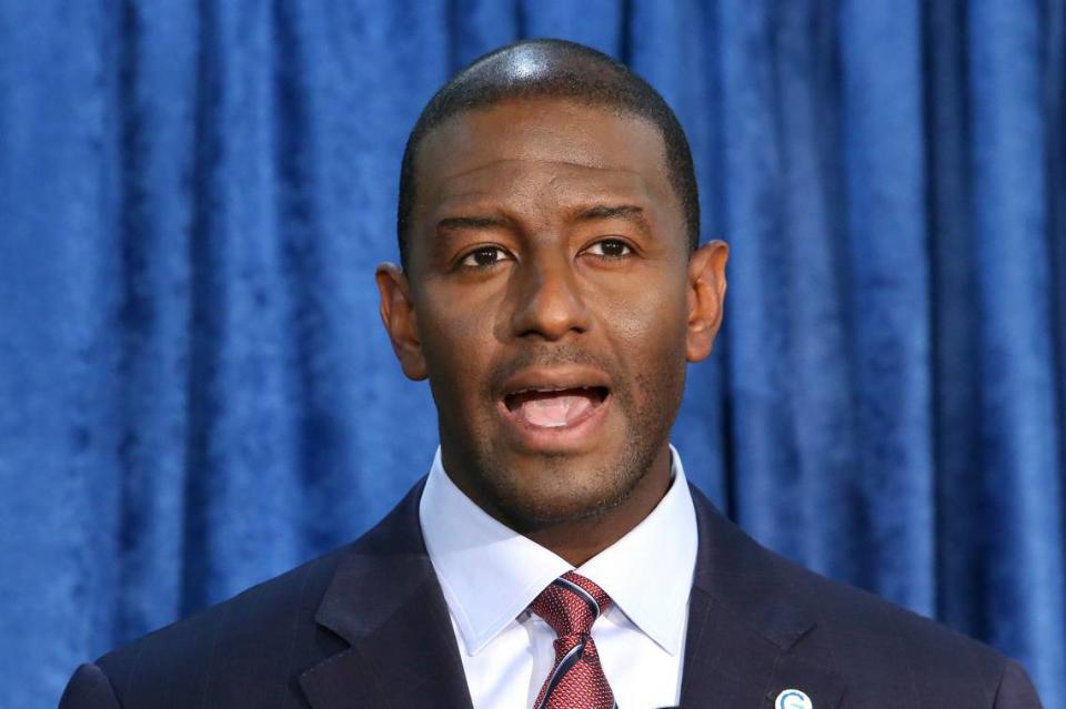 Former Tallahassee mayor and Democratic candidate for Florida governor Andew Gillum.