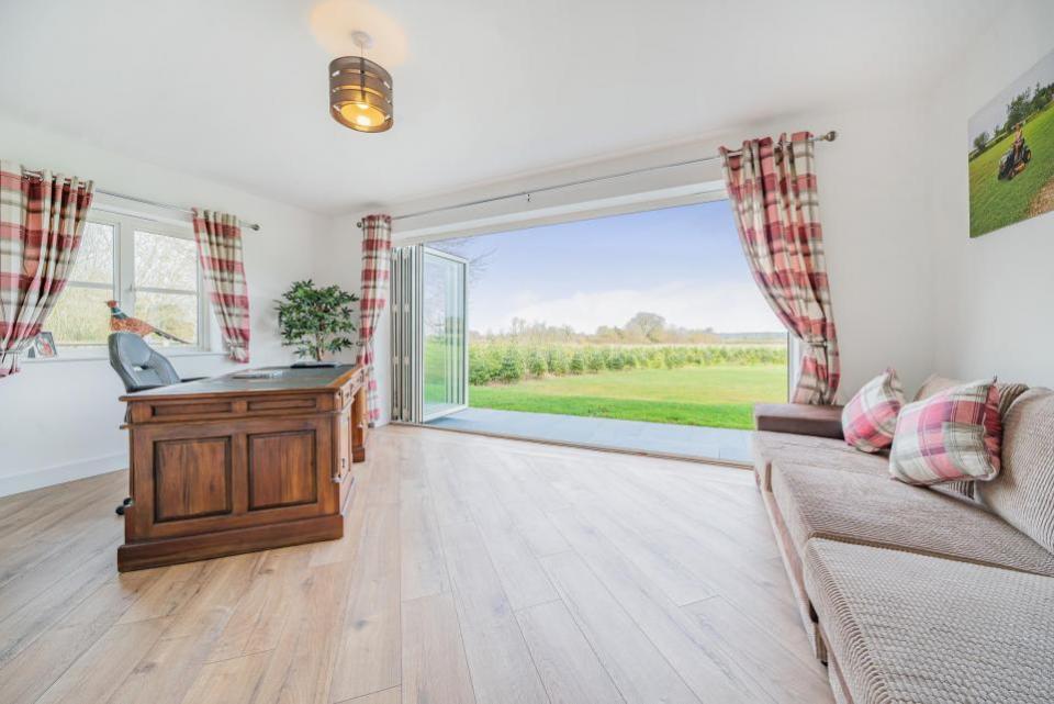 East Anglian Daily Times: The home office offers lovely views over the garden and countryside