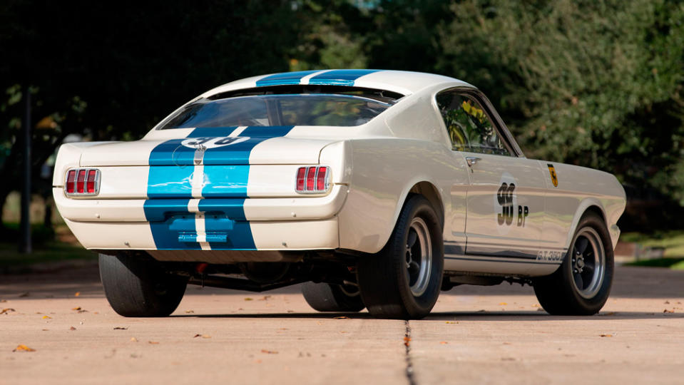 This vehicle took more than 10 first-place finishes at the SCCA’s championship series in 1965. - Credit: Photo: Courtesy of Mecum Auctions.
