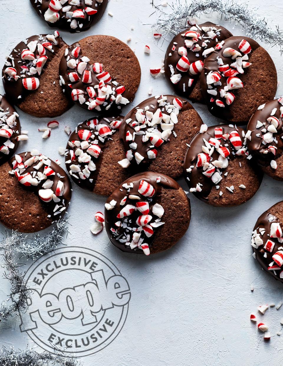 Chocolate Peppermint Cookies