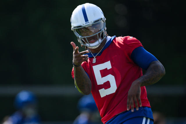 Colts encouraging rookie QB Anthony Richardson to tap into