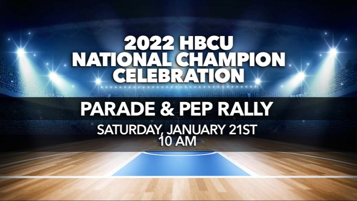 NCCU to Host Parade and Pep Rally for 2022 HBCU National Football Champions,  Jan. 21