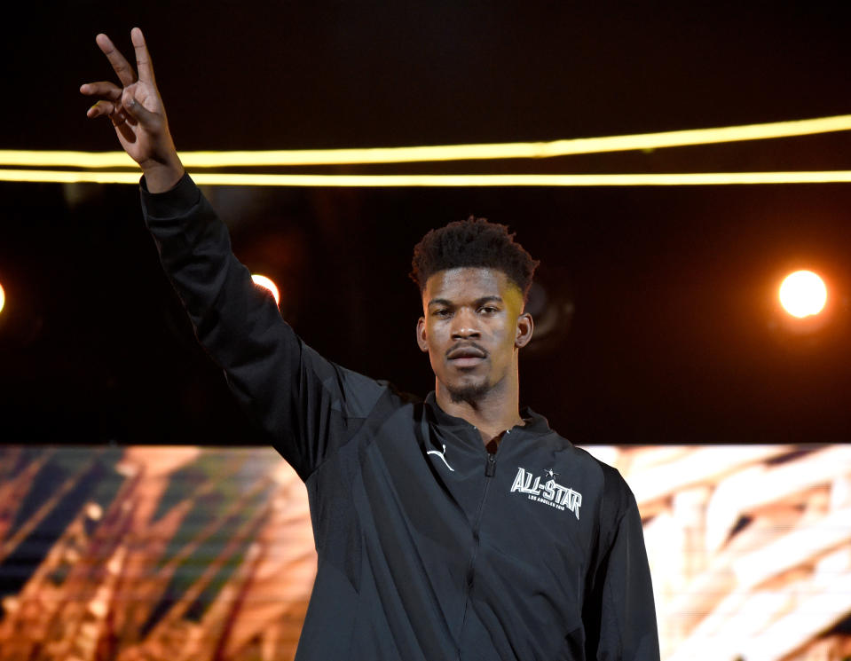 Minnesota Timberwolves star Jimmy Butler sat out the NBA All-Star Game in favor of rest. (Getty Images)