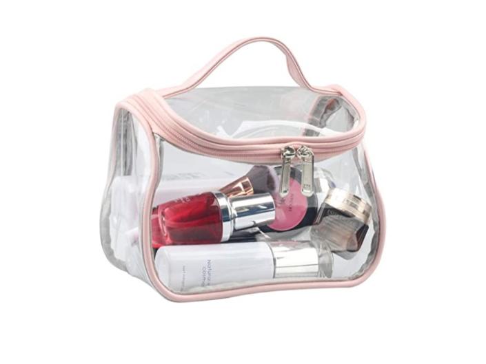 amazon clear makeup pouch