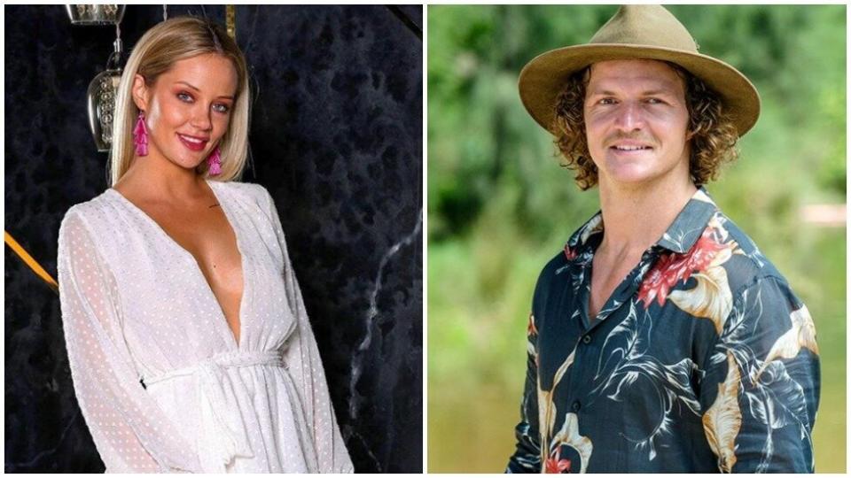 Rumours of a hot reality TV romance are swirling between Nick Cummins and Jessika Power. Photo: Channel Nine/Channel 10