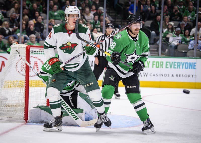 NHL: Minnesota Wild at Dallas Stars