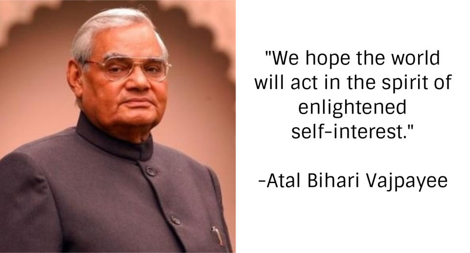 Rare pearls of wisdom from AB Vajpayee