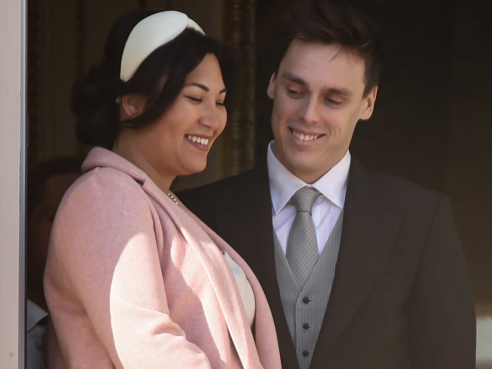 Marie Chevallier und Louis Ducruet bei einem Auftritt in Monaco vor wenigen Tagen. (Bild: imago images/Independent Photo Agency Int.)