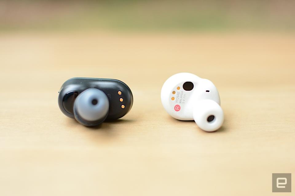 <p>Sony totally overhauled its true wireless earbuds with a new design, more powerful noise cancellation, improved battery life and more. However, the choice to change to foam tips leads to an awkward fit that could be an issue for some people. The M4 is also more expensive than its predecessor, which wouldn’t be a big deal if fit wasn’t a concern.</p> 