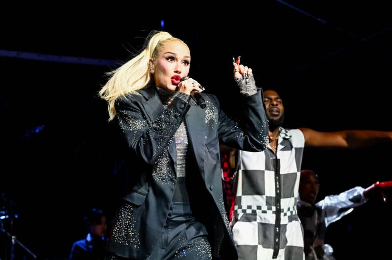 Gwen Stefani will perform before the Super Bowl. File Photo by Justin Tafoya/U.S. Department of State/UPI