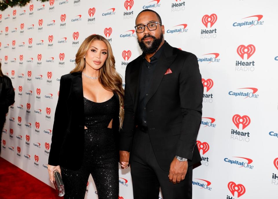 Larsa Pippen, Marcus Jordan, Jingle Ball 2023