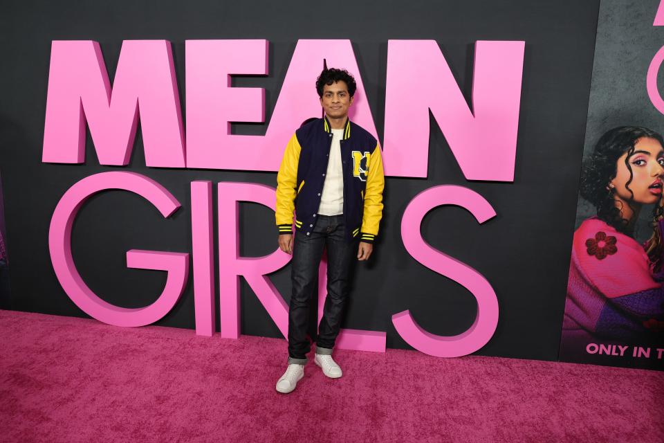 Rajiv Surendra at the "Mean Girls" premiere at AMC Lincoln Square Theater in New York City.