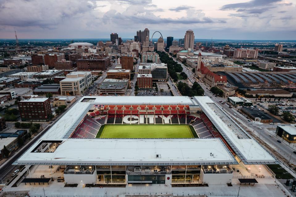 CITYPARK is the new major league soccer stadium in St. Louis.