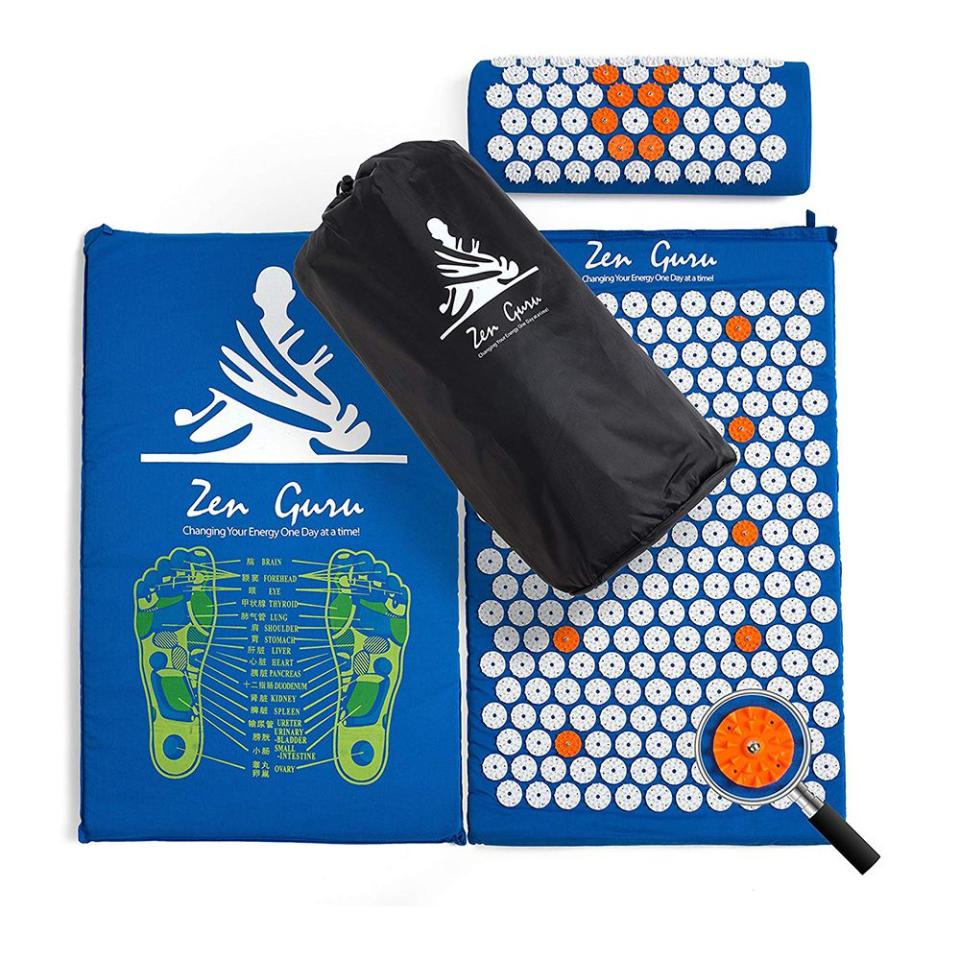 ZenGuru Acupressure Mat & Pillow Set