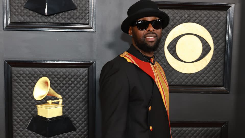 Eddy Kenzo, pictured here attending the 65th edition of the Grammy Awards show on February 5, 2023, became Uganda's first-ever Grammy nominee last year. - Matt Winkelmeyer/Getty Images for The Recording Academy