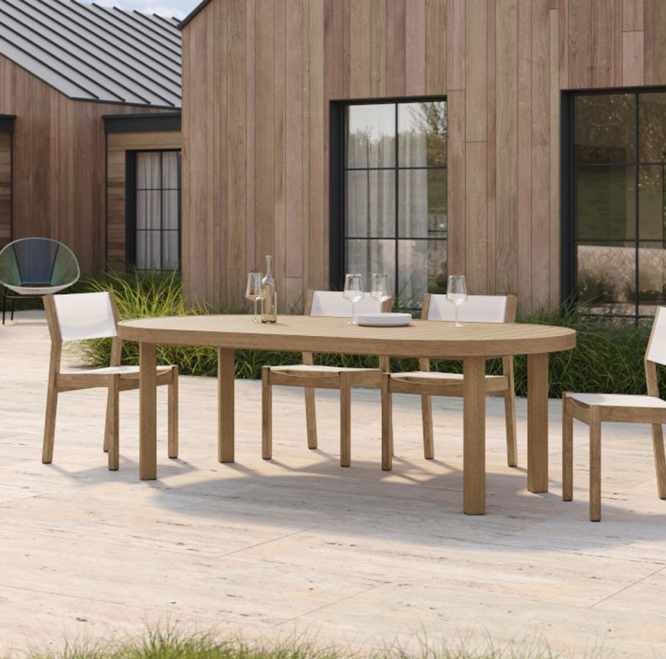 <p><a href="https://go.redirectingat.com?id=74968X1596630&url=https%3A%2F%2Fwww.westelm.com%2Fproducts%2Fportside-outdoor-round-expandable-dining-table-h5147%2F%3Fpkey%3Dcall-sale&sref=https%3A%2F%2F" rel="nofollow noopener" target="_blank" data-ylk="slk:Shop Now;elm:context_link;itc:0;sec:content-canvas" class="link ">Shop Now</a></p><p>Portside Outdoor Dining Table</p><p>westelm.com</p><p>$1189.30</p>