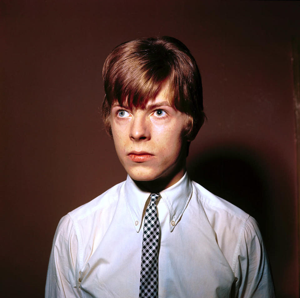 Back in 1965, a fresh-faced, 18-year-old Bowie was known as Davy Jones, but he changed his stage name (which was inspired by frontiersman Jim Bowie) so as not to be confused with a certain member of the Monkees.