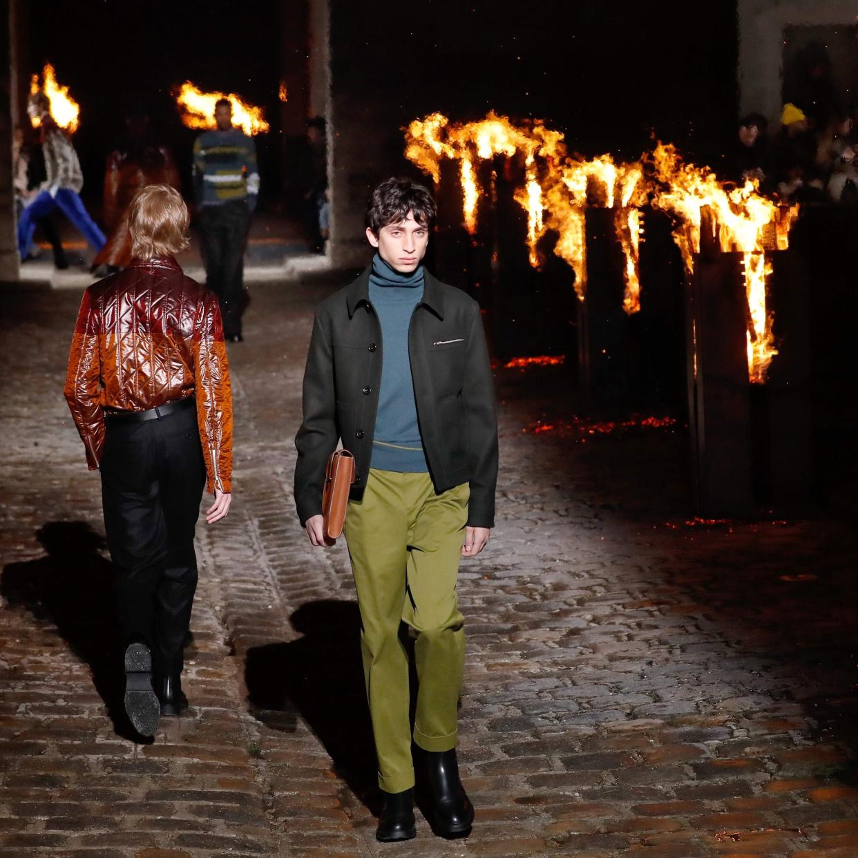 Models at the Hermès show - AFP or licensors