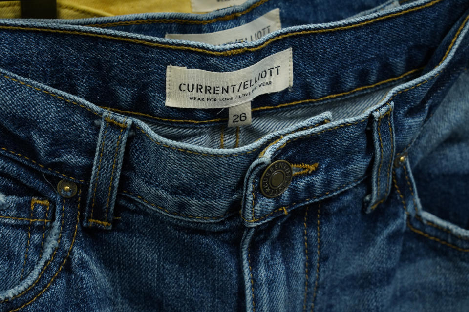 Current/Elliott jeans. - Credit: George Chinsee/WWD