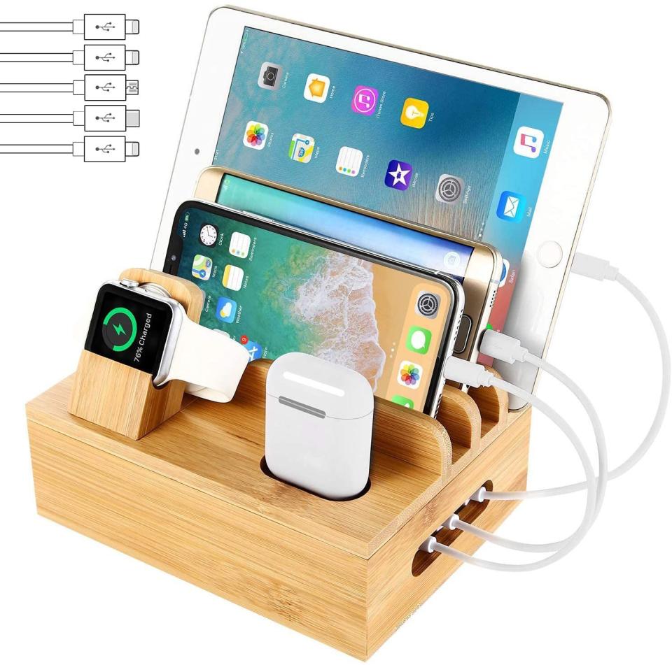 54) Bamboo Charging Station