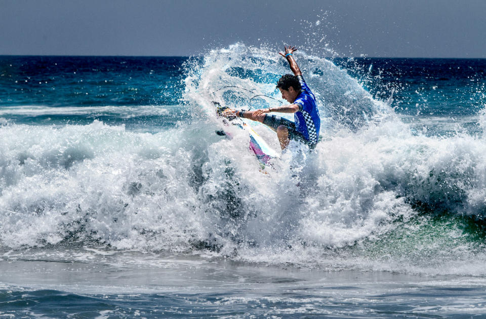 Filipe Toledo ganador US Open of Surfing. Foto: Hector Sandoval / Sandoval Media